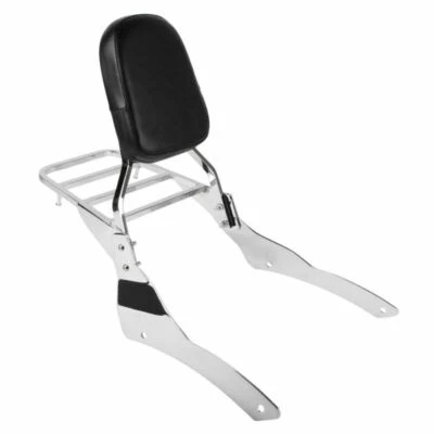 $89.88 • Buy Backrest Sissy Bar Luggage Rack For Yamaha V-Star Vstar 650 400 Classic 98-14