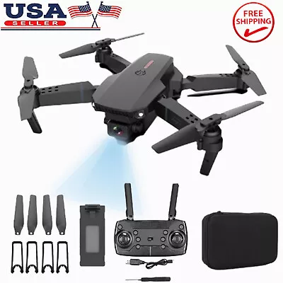 RC Drone 4K HD Wide-Angle Camera Foldable Quadcopter 1800mAh Li-Ion Battery App • $25.59