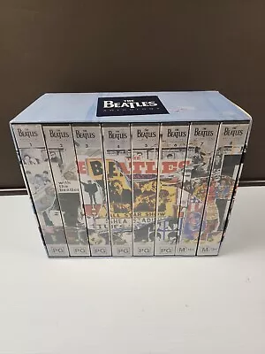 The Beatles Anthology EMI Promo Box Sleeve Case 1996 RARE Vintage Music VHS Tape • $60