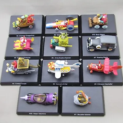 Wacky Races 11 Vehicles Complete Konami Mini Figure Hanna Barbera In Stock • $499.90