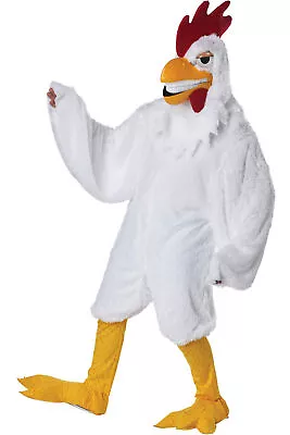 California Costume What The Cluck Jumpsuit Adult Men Animals Outfit 5222/089 • $64.43