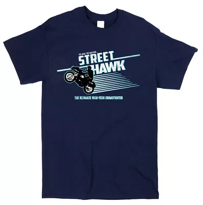 Street Hawk Inspired T-shirt - Retro 80s TV Show Fan Tee Shirt • £12.99