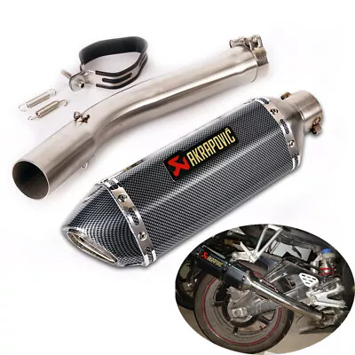 For Yamaha YZF R6 1998-2005 Slip-on Exhaust Set 51mm Muffler Pipe With DB Killer • $164