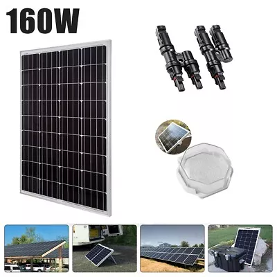 12V 160W Solar Panel Mono 60 Watt Fixed Caravan Camping Power Battery Charging • $69