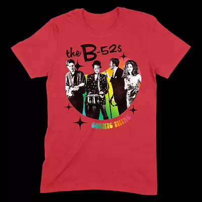 The B-52's Rock RED T-Shirt Size S-4XL GO296 • $20.99