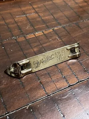 Vintage Miller High Life Beer Can Bottle Opener Metal • $9.99