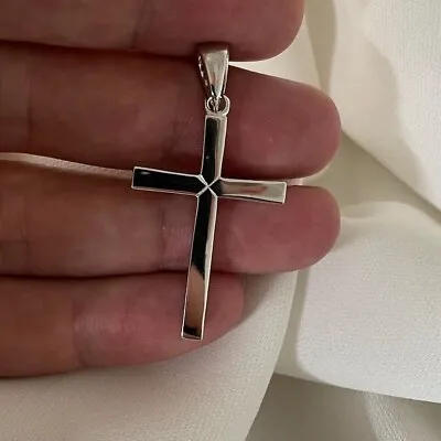 925 Sterling Silver Cross Pendant Handmade Jewelry For Men And Women • $25