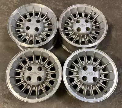 1987-1993 Ford Mustang GT 15  Aluminum Wheel 15x7 Rim Turbine 16 Spoke Set • $549.99