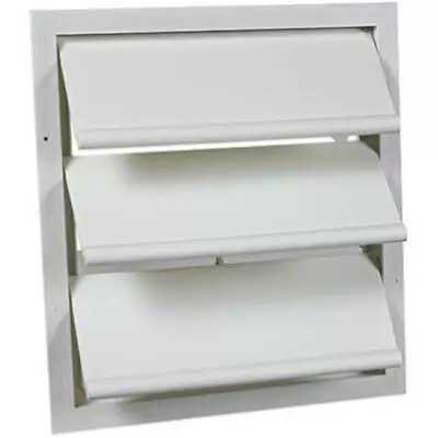 Air Vent 54703 Automatic Gable Shutter - White • $74.11