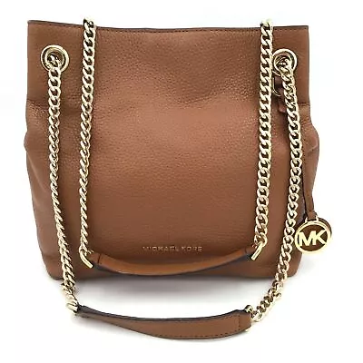 Authentic Michael Kors Women's Brown Luxury Leather Shoulder Bag - COA Included • $24.99