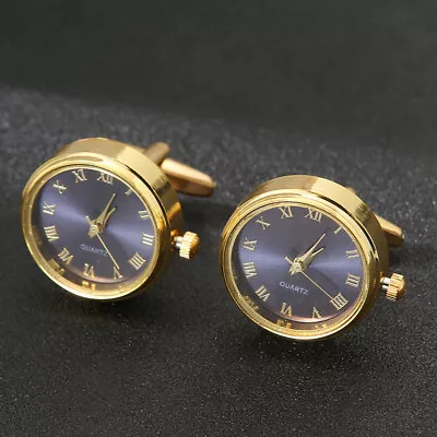 Men's Luxury Watches Cufflinks Classic French Business Shirt Accessories Fas  ZT • £11.62