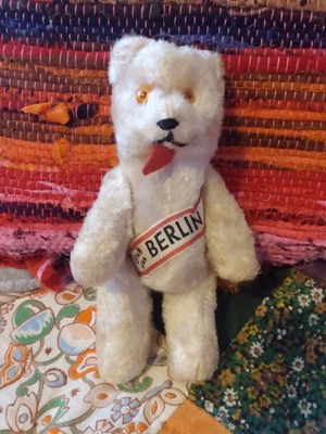 £10 • Buy Vintage, Miniature, German 'berlin' Bear: Excellent Condition
