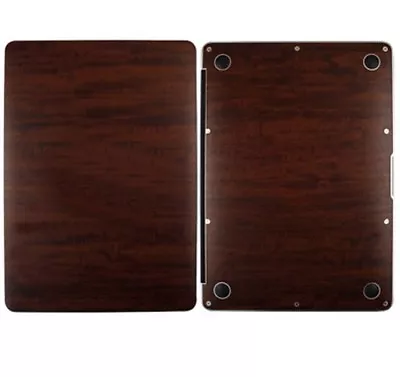 Skinomi Dark Wood Skin Full Body Cover For Apple MacBook Air 13 In. (2010-2011) • $46.21
