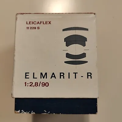 LEITZ Leica Elmarit-R 90mm F2.8 - Museum Quality  • $600