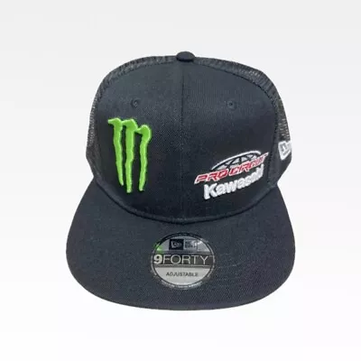 Kawasaki Monster Energy Full Cap Pro Circuit Hat Motocross Fan Merchendise • $49.99