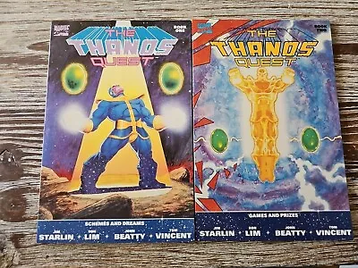 The Thanos Quest - Marvel (1990) COMPLETE SERIES 1 & 2 - Jim Starlin/Ron Lim • $29.99