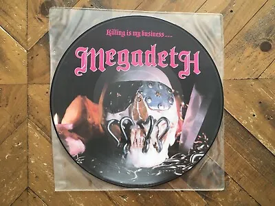 Megadeth – Killing Is My Business... And Business Is Good! (UK Vinyl LP 1985). • £60