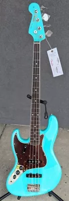 Fender American Vintage II 1966 4-String LEFTY Jazz Bass Sea Foam Green W/Case • $2299.99