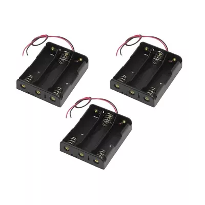 3X Series 3.7V Flat Tip Battery Holder Case For 3 X 18650 Batteries J8Y93987 • £5.38