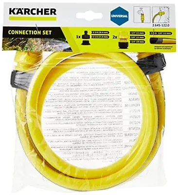 Karcher (26451220) 1.5m Hose Connection Set With Connectors • £12.94