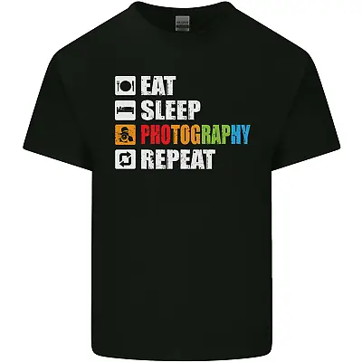 Photography Eat Sleep Photographer Funny Mens Cotton T-Shirt Tee Top • $14.84