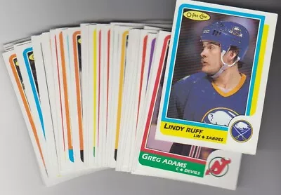 1986-87 O-Pee-Chee Hockey SET BREAK Singles - Stars Commons Hall Of Famers • $1.50