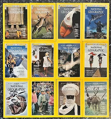 National Geographic Magazines Year 1979 Complete Set • $12