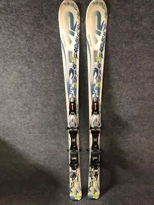 K2 T-nine Lotta Luv 153cm Skis With Marker MOD 11.0 Twin Cam Bindings • $89.95