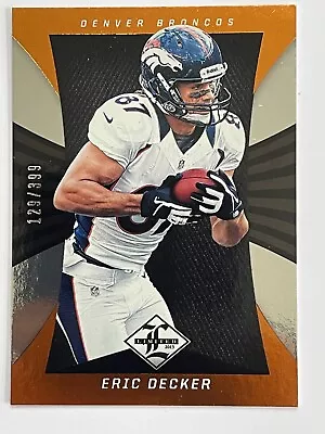 2013 Panini Limited Broncos Eric Decker /399 #30 • $1.99