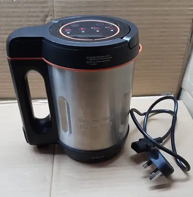 Morphy Richards Compact Soup Maker 501021 Stainless Steel Black & Stainless  • £32