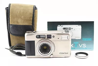 CONTAX TVS 35mm Point & Shoot Film Camera With Case From Japan • $721.69