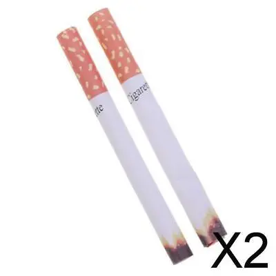2X 2 Pieces Funny Fake Puffing Cigarettes Party Prank Gag Gift Magical Prop • £5.05