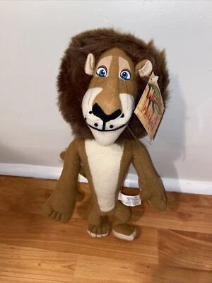 £14.71 • Buy Dreamworks Works 2005 Madagascar Alex The Lion Plush Nwt