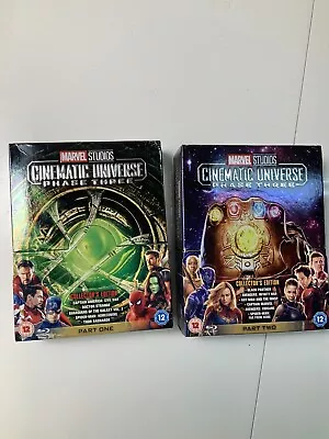 Marvel Studios Cinematic Universe: Phase Three - Part 1&2 (Blu-ray 8-Disc Set) • £49.13