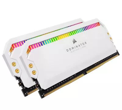 Corsair Dominator Platinum RGB 16GB (2x8GB) DDR4 3200MHz C16 1.35V UDIMM XMP ... • $187.68