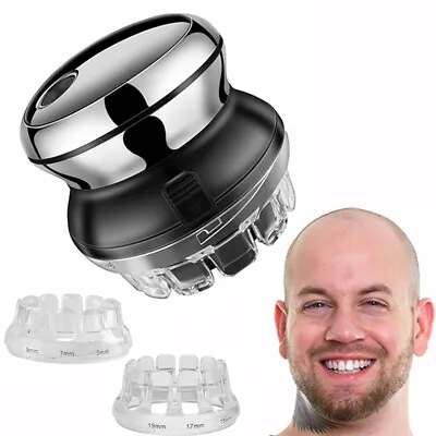 Electric Shaver Portable Hair Clippers Bald Head Beard Shaving Machine For Men • £24.99