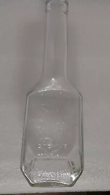 Vtg Arkies Calhoun Moonshine Glass Bottle AF Mowrey Fairmont 1973 RARE • $23.99