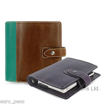 Filofax Pocket Malden  Size Leather Organiser - All Colours Available • $109.86