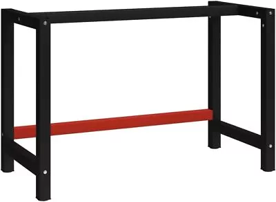 Work Bench Frame Metal 47.2'x22.4'x31.1' Black And Red • $148.34