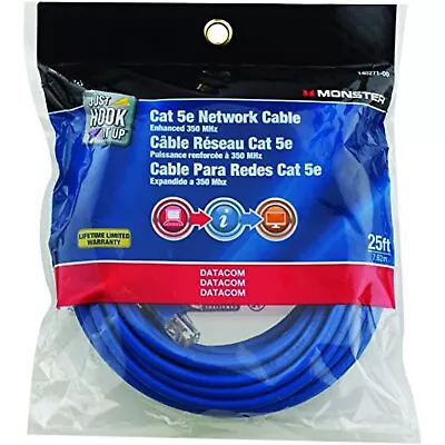 Monster Networking Cable Ethernet 25 Ft. • $23.22