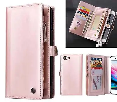 $17.90 • Buy Oppo A59 / F1s Leather Case Multi Card Pocket Zip