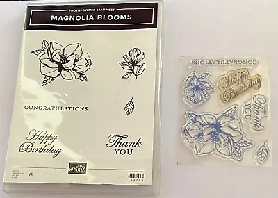 Stampin' Up Magnolia Blooms Stamp Set • £10