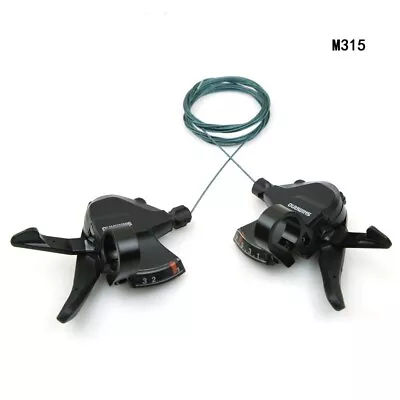 Shimano Altus SL-M315 3X7 3X8 Speed Trigger Shifter Dual Lever Shifters Set • $15.99