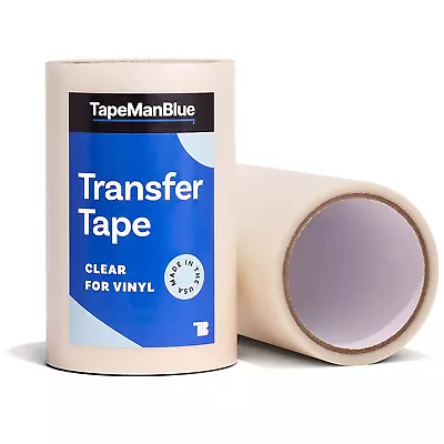 Clear Transfer Tape For Vinyl - 6  X 100' Roll Made In USA Vinyl Transfer Tape • $27.62