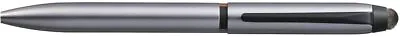 UNI Pencil Co. Ltd. Jet Stream Stylus Touch Pen 3 Color Pen Silver SXE3T18 • $24.53