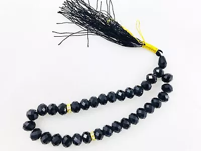  Islamic Salah Crystal Prayer Beads 33 Misbaha Tasbih Sibha Masbaha Zikr Tasbeeh • $6.95