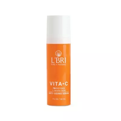 L’BRI Vita C Tripeptides + Ferulic Acid Anti-Aging Serum • $59