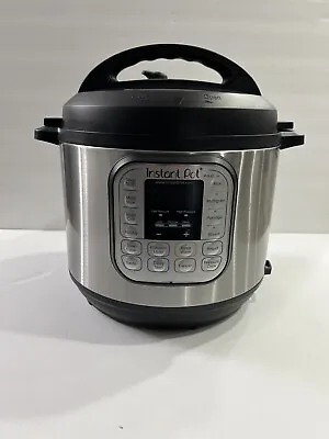 Instant Pot Duo IP-DUO60 V3 6 Quart 7-in-1 Electric Pressure Cooker New Cond! • $49.99