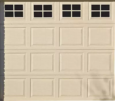 216 Magnetic Faux Garage Door Windows | 16 Pieces For Single Car Steel Garage Do • $27.92