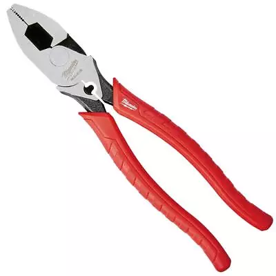 Milwaukee 48-22-6100 9-Inch Iron Carbide Edge High Leverage Lineman's Pliers • $24.97